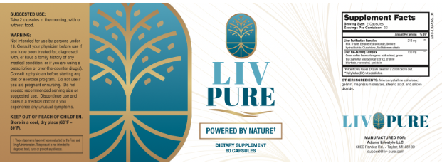 Liv Pure Supplement Facts